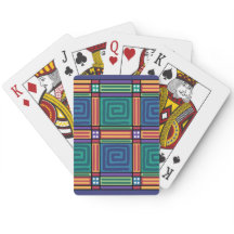 Vibrant Geometric Mönster