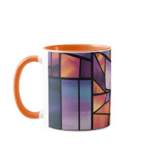 Vibrant Geometric Stached Glass Art