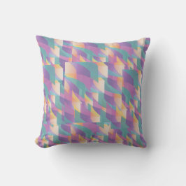 Vibrant Geometrics: Fresh Färg Pillow Kudde