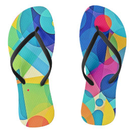 Vibrant geometrisk Abstrakt