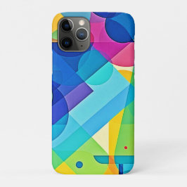 Vibrant geometrisk Abstrakt