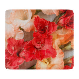 Vibrant Gladiolus flowers