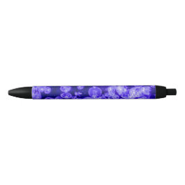 Vibrant Glowing Nautical Jellyfish Svarmt