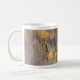 Vibrant Golden Foliage Ceramic Coffee Mugg