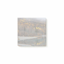 Vibrant Golden Forest Post-it Notes