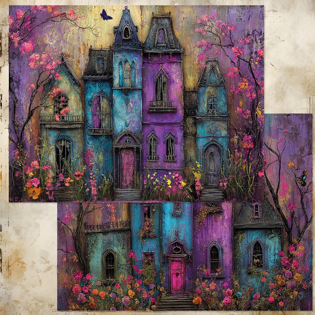 VIBRANT GOTHIC MANORS PAPPRA LAKAN (VIBRANT GOTHIC MANORS PAPER SHEET)