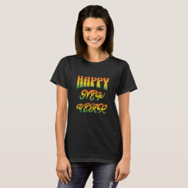 Vibrant Gott nytt år 2025 T Shirt
