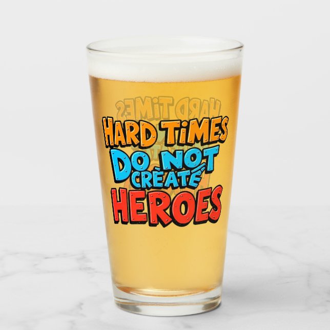 Vibrant Gradient Typographical Create Heroes  Glaskopp (Framsida fylld)