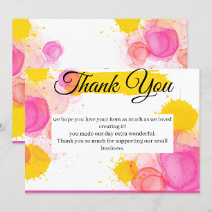 Vibrant Gratitude Tack Kort