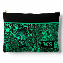 Vibrant Green Cosmetic Pouch
