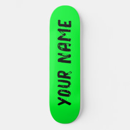 Vibrant Grönt Mini Skateboard Bräda 18,5 Cm