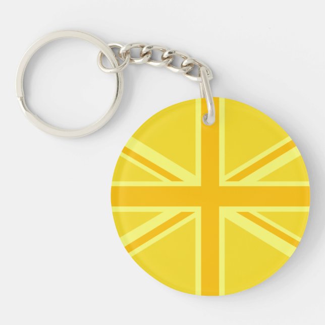 Vibrant Gult Union Jack (Framsidan)
