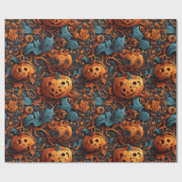 Vibrant Halloween-themed Presentpapper