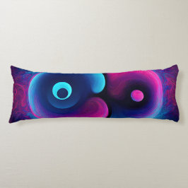 Vibrant Harmony: Modern tolkning av Yin Yang Kroppskudde