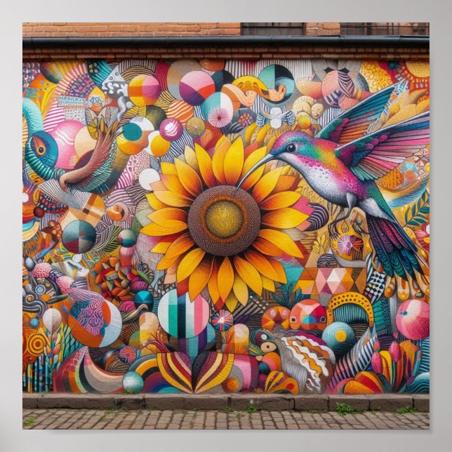 ’Vibrant Harmony’ Poster (Framsidan)