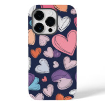 Vibrant Hearts iphone case - Romantic Gift Idea
