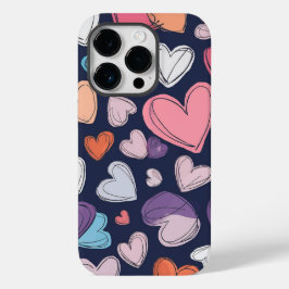 Vibrant Hearts iphone case - Romantic Gift Idea