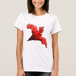 Vibrant Hibiscus Flower T Shirt