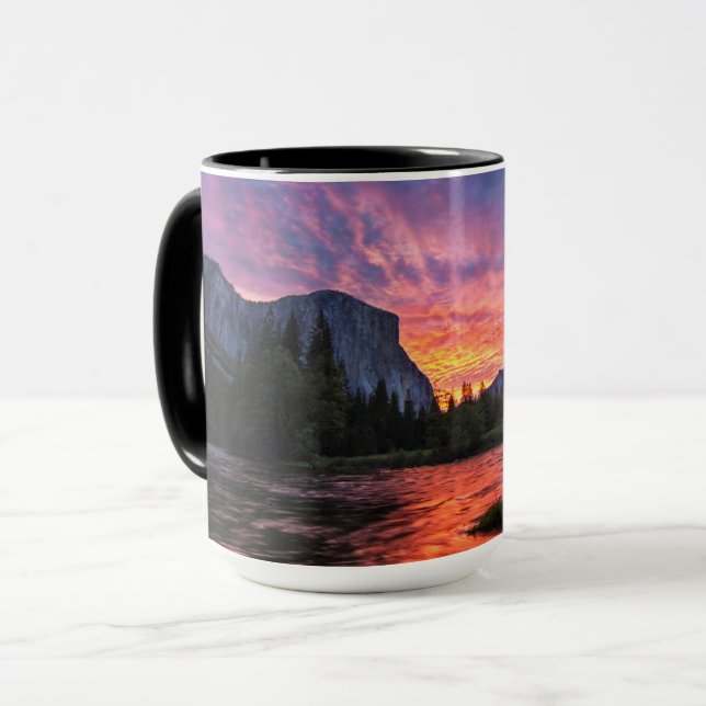 Vibrant Himlar | Yosemite Valley Mugg (Framsida vänster)