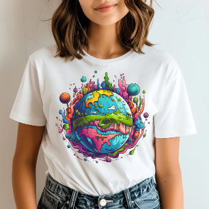 Vibrant Hippie-själ T Shirt