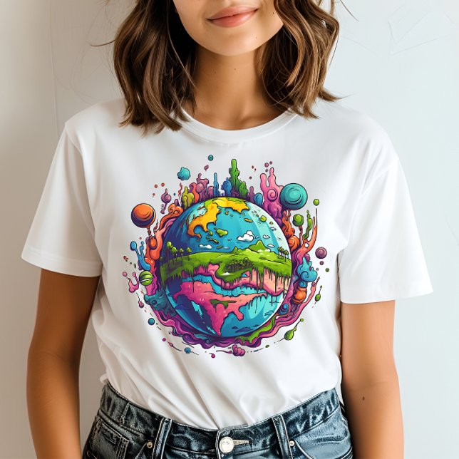 Vibrant Hippie-själ T Shirt (Skapare uppladdad)