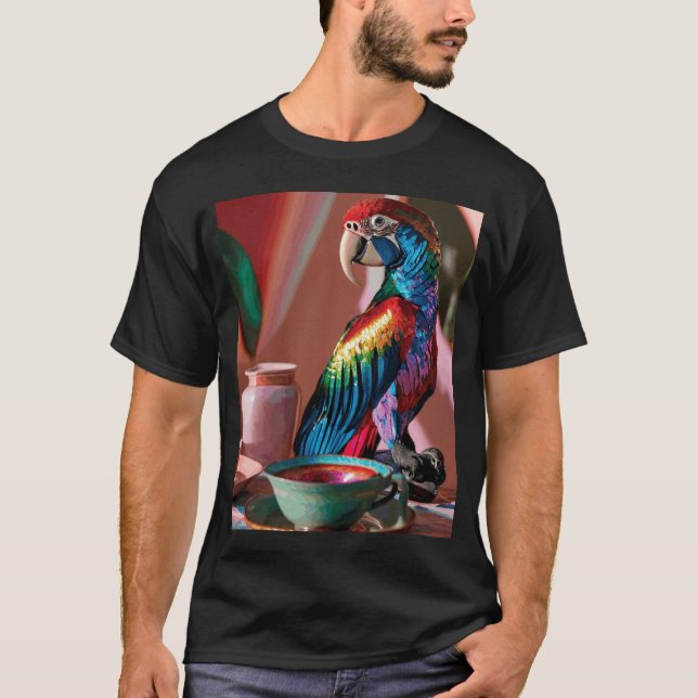 Vibrant Holographic T Shirt (Framsida)