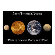 Vibrant Hues Inner Planets