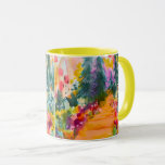 Vibrant, Inspiring Mug - On a Journey  Mugg<br><div class="desc">Some paths aren’t easy—but they’re full of color, movement, and moments that make it all worth it. The On a Journey mug is a vibrant reminder that growth isn’t linear. Featuring a bold watercolor forest scene and a colorful floral path, this mug celebrates the beauty in the twists, turns, and...</div>