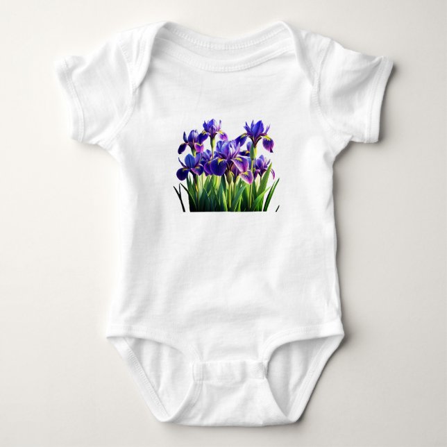 Vibrant isblommor. t shirt (Framsida)