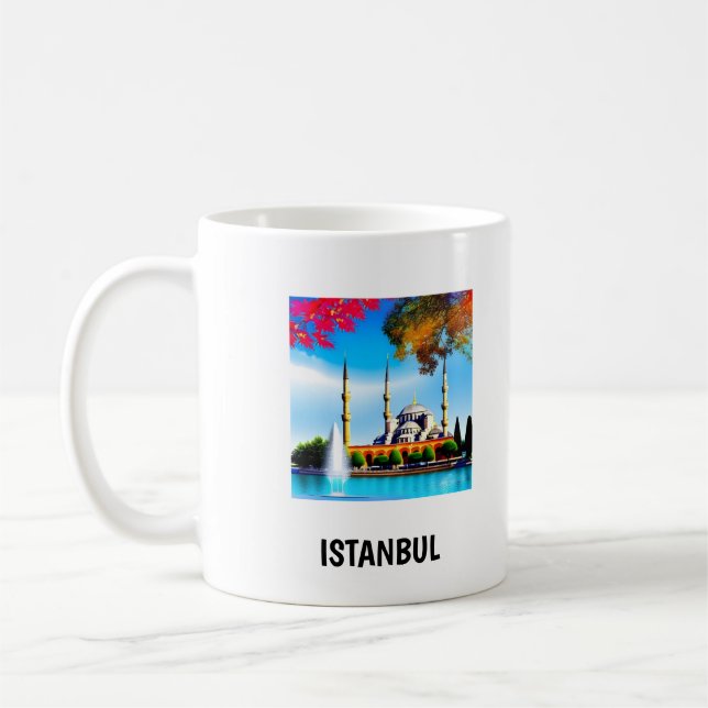 Vibrant ISTANBUL mugg (Vänster)