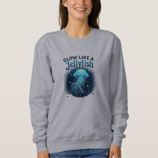 Vibrant Jellyfish-Inspired Motivational Art T Shirt