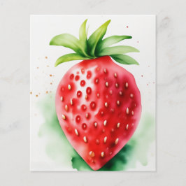 Vibrant jordgubbsbär flygblad