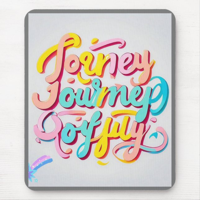 "Vibrant Journey Design" Musmatta (Framsidan)