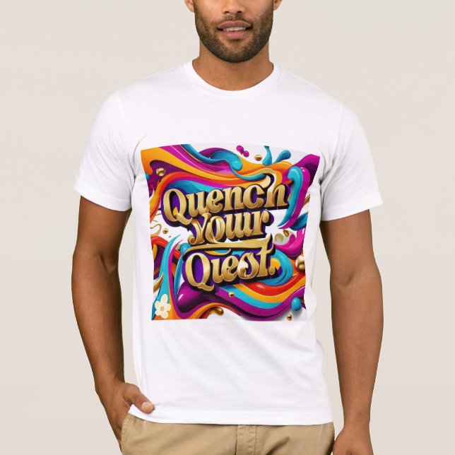 Vibrant Journey" T Shirt (Framsida)