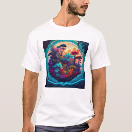 Vibrant Jungle - Lush Nature Design T Shirt