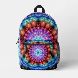 Vibrant Kaleidoscope Mandala Colorful Art