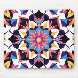 Vibrant Kaleidoscope Mandala Pattern Musmatta