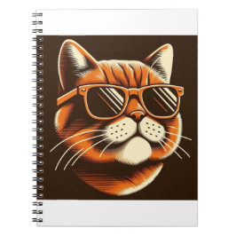 Vibrant Kattdjur Grace Anteckningsbok