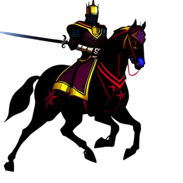  Vibrant Knight Canvastryck Planerare Dörrmatta Co Sejdel (Skapare uppladdad)