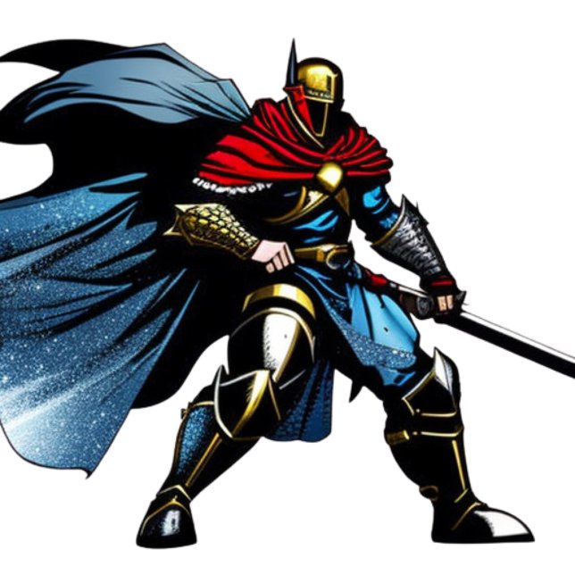 Vibrant Knight T Shirt (Skapare uppladdad)