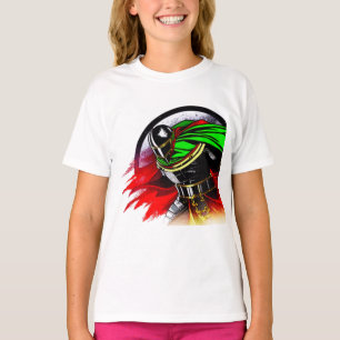 Vibrant Knight T-Shirt Dekorativ kudde Glass Under