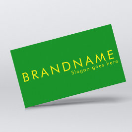 Vibrant kontrast färg, en modig modern visitkort