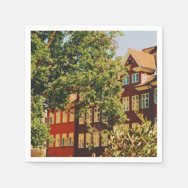 Vibrant Köpenhamn Pappersservett (Framsidan)