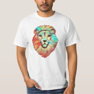 Vibrant Lejon's Head Manar-Shirt T Shirt