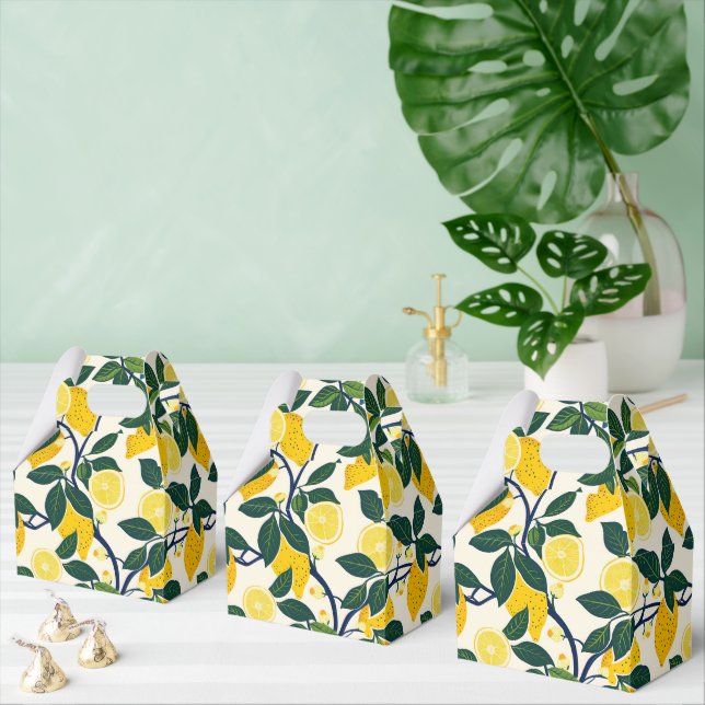 Vibrant Lemon Grove Presentaskar (Multipel)