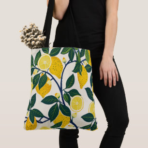 Vibrant Lemon Grove Tygkasse