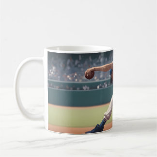 Vibrant "Less Is More" Abstract Graphic Kaffemugg