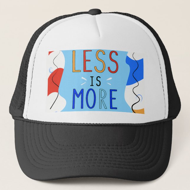 Vibrant "Less Is More" Abstract Graphic Keps (Framsida)