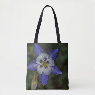 Vibrant Lila Morgonglaset Tote Bag Tygkasse