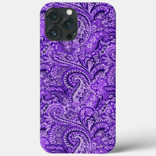 Vibrant Lila Paisley
